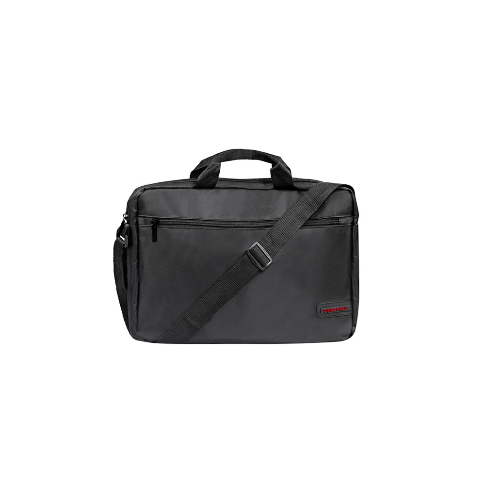 Promate Gear-MB Premium Lightweight Messenger Bag for Laptops up to 15.6” with Front Storage Zipper